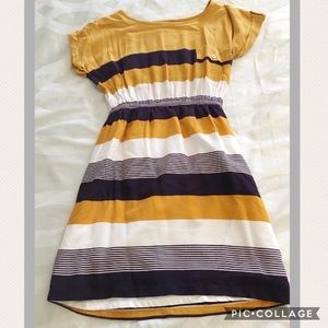 Yellow Striped dress
